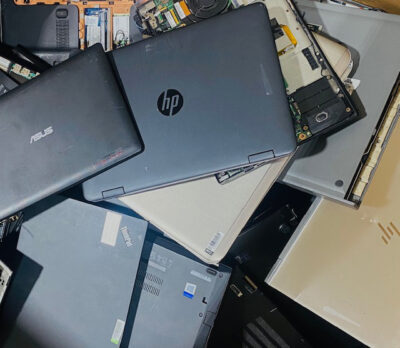 Recycling laptops