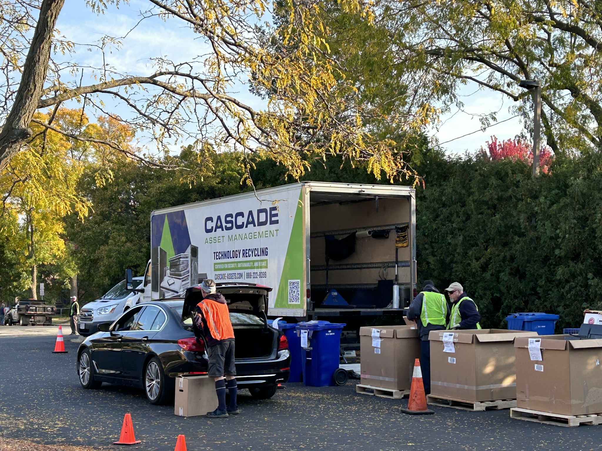 DANEnet Electronics Recycling Event in partnership with Cascade - October 2025