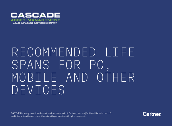 Gartner Report: Recommended Lifespans for PC, Mobile and Other Devices
